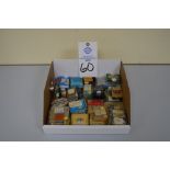 Assortment of threading gages and tools, misc sizing