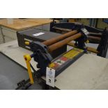 Pexto Model 383D, 3 roll Manual rolls, with 4 "C" damps with table, Brown Tool Box Not Included
