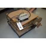 Troyke Model P25 full 4th electric rotary table with low speed gear, 1 reducer and motor speed