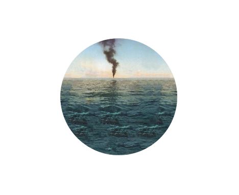 Newton Blades Seascape L, 2020 Inkjet print on paper Signed verso 15 x 10cm (5¾ x 3¾ in.)
Newton Blades is a a collaboration 