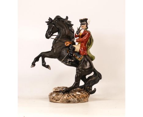 Royal Doulton model of Dick Turpin HN3272, damaged 