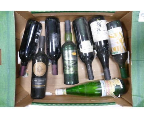 A collection of vintage wines  to include Islay 10yr old Whisky, 2000 Yarrunga Field, 2012 Saracosa etc 