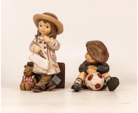 Two Goebel Kim Anderson Child Figures, tallest 12cm(2) 