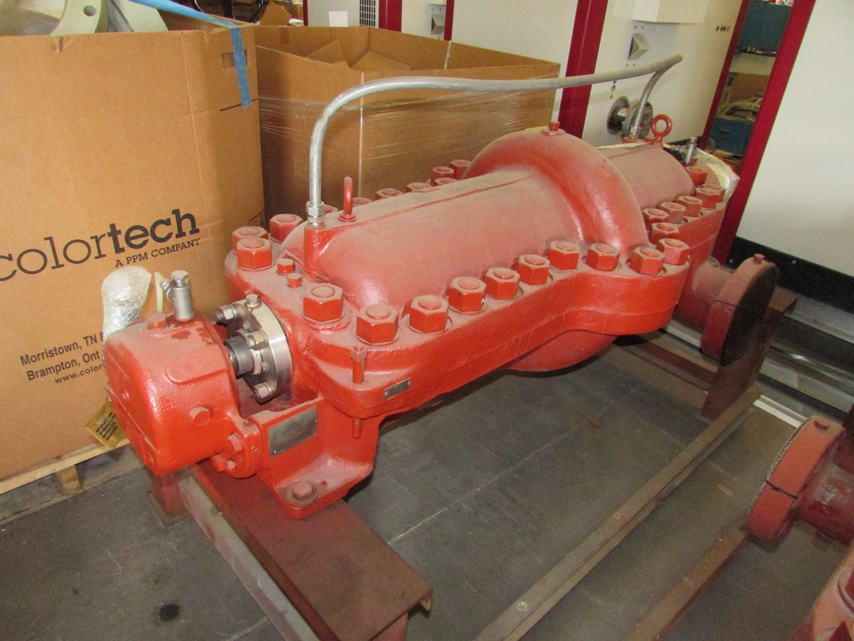 Ingersoll Rand 3CNTA8 Centrifugal Boiler Feed Water Pump. Recently