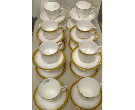 A Royal Albert/Paragon Athena pattern part tea service ; another, Duchess Ascot service, qty.