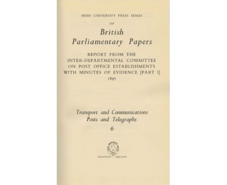 British Parliamentary Papers: Irish University Press Reprints, Population - The Census of Ireland, 1841, Vols. 2, & Vols. 12,