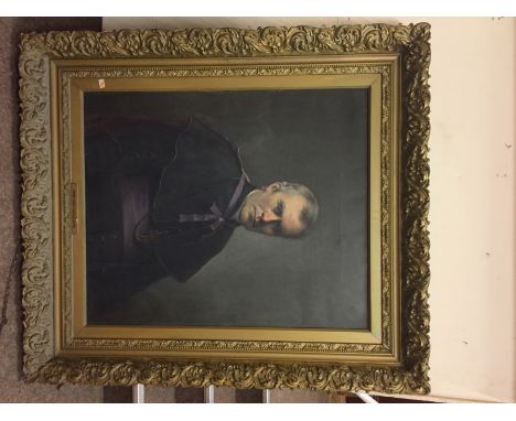 P. Mac Egan, 20th Century Irish School"Archbishop Th. William Croke," a fine head and shoulder Portrait, in O.O.C., approx. 3