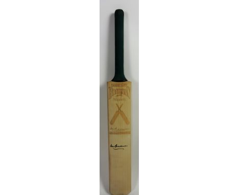 Signed by World Crickets GreatestCricket: Australia, Memorabilia, a Slazenger "Bradman" Majestic - Special Edition, with engr
