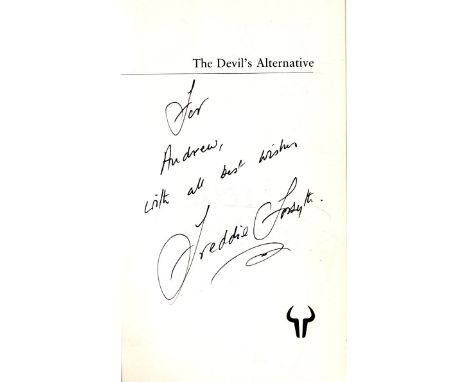 Signed Modern First EditionsForsyth (Frederick) The Devils Alternative, 8vo L. 1979, Signed, cloth & d.j.; Archer (Jeffrey) T