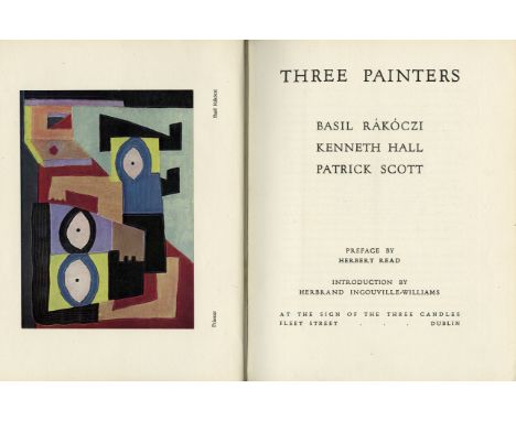 Irish Art: Conor (William) The Irish Scene, lg. atlas folio Belfast 1944. First Edn., 12 tipped-in plts. (some cold.) orig. c