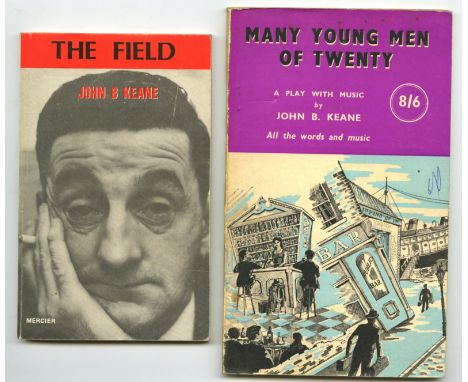 Keane (John B.) Many Young Men of Twenty, 8vo D. 1961. First Edn. pict. wrappers; The Street and other Poems, D. 1961, First,