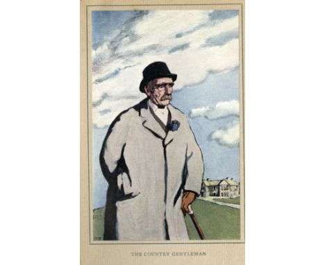 Illustrated items: Birmingham (Geo. A.) Irishmen All, L. & Edin. 1913. First, cold. illus. by Jack B. Yeats, uncut, buckram; 
