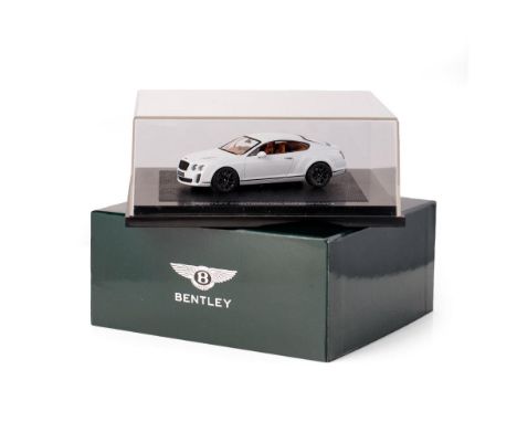 Bentley Continental Supersports die cast model in metal 1:43 scale. Minichamps Germany. In original box with cardboard outer 