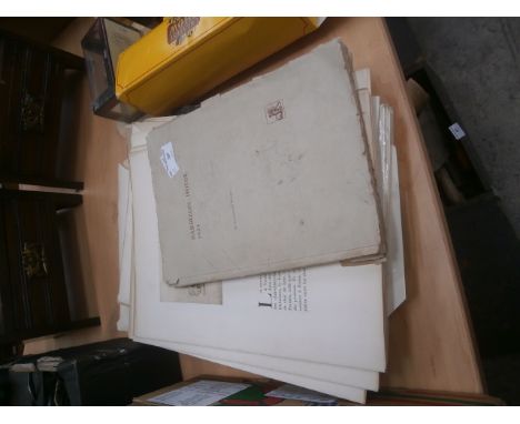 selection of prints and illustrated record of barbizon house
