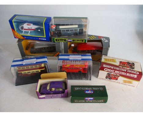 Corgi &amp; Oxford diecast vehicle selection. 
