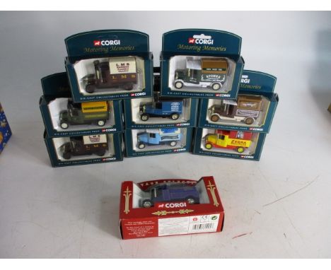 Selection of Corgi diecast motoring memories diecast. 
