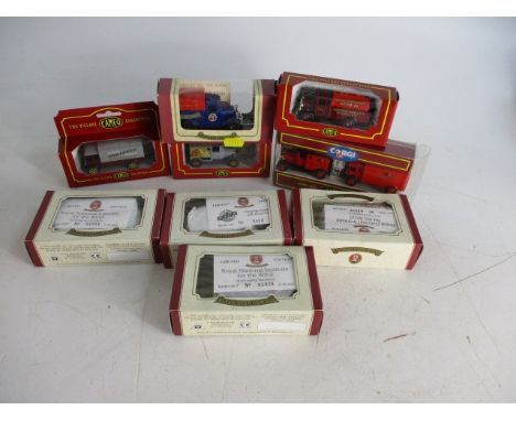 Corgi cameo diecast vehicles selection. 