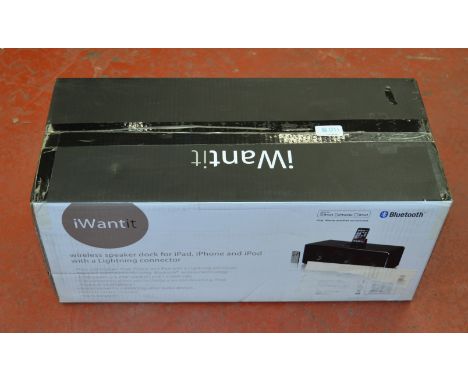 I WANT IT WIRELESS BLUETOOTH SPEAKER WITH NFC [NO RESERVE]