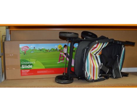 CHAD VALLEY SLIDE AND A PRAM [NO RESERVE]