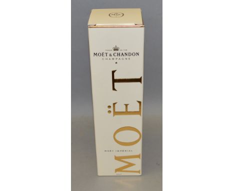 POLICE: BOXED BOTTLE OF MOET IMPERIAL CHAMPAGNE [NO RESERVE] [VAT ON HAMMER PRICE]