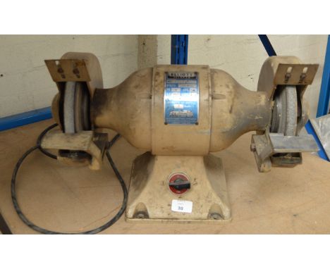 AN ELLIOTT SELECTA DOUBLE GRINDER [NO RESERVE]