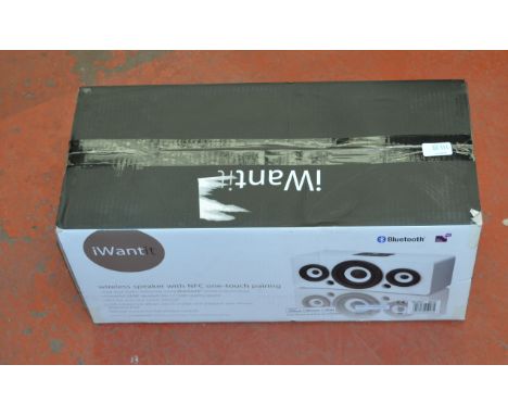 I WANT IT WIRELESS BLUETOOTH SPEAKER WITH NFC [NO RESERVE]