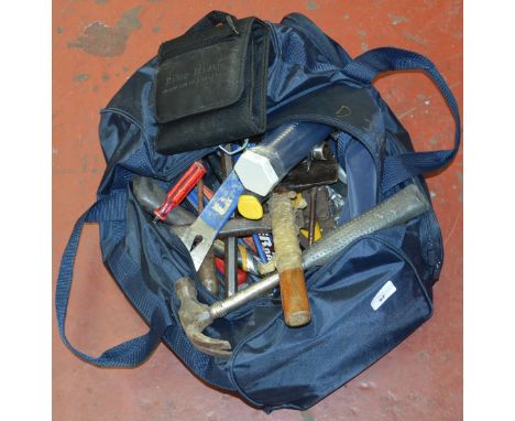 POLICE: A BAG OF ASSORTED TOOLS [NO RESERVE] [VAT ON HAMMER PRICE]