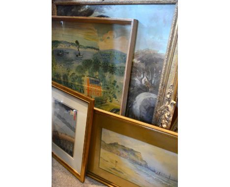 A Coloured Print, After Dufy, Together With Various Other Pictures And Prints 