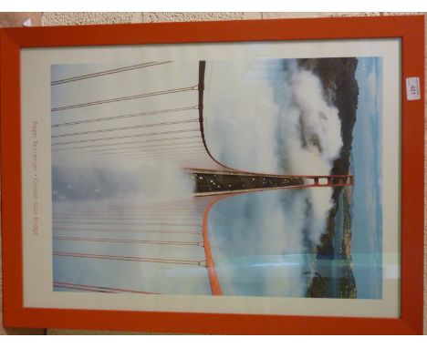 Framed print of Golden Gate Bridge