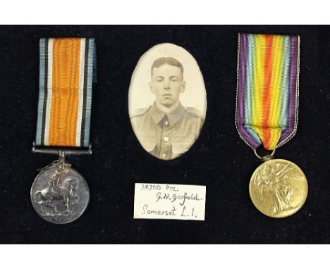 Five World War I pairs, BWM and VM, comprising, 97503 Pte G. H. Wood, M.G.C; 57138 Pte D. Platt L'Pool R; 2. Lieut H. Evans, 