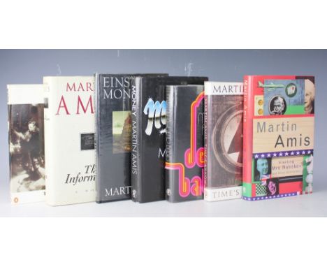 AMIS (M), DEAD BABIES, first edition, with d.j, Jonathan Cape, 1975 (ex public library); with six other Martin Amis titled in