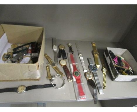 Various manual and quartz watches to include early/mid 20th century examples 