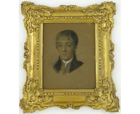 English School
19th century pencil/chalk on paper, head and shoulders portrait of John Turner, (1818-1844) unsigned, 9" x 7",