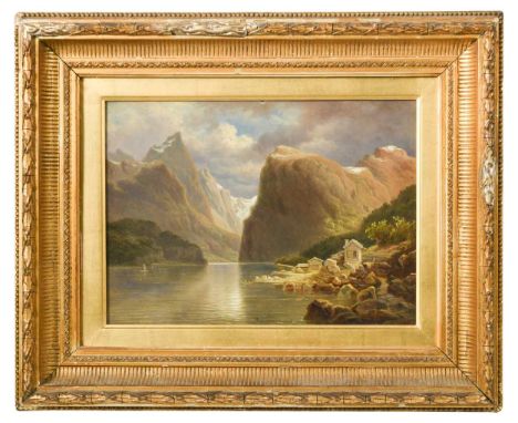 Joachim Christian Geelmuyden Gyldenkrantz Frich (1810-1858) Norangsfjord, Stranda muncipality, Møre og Romsdal county, Norway