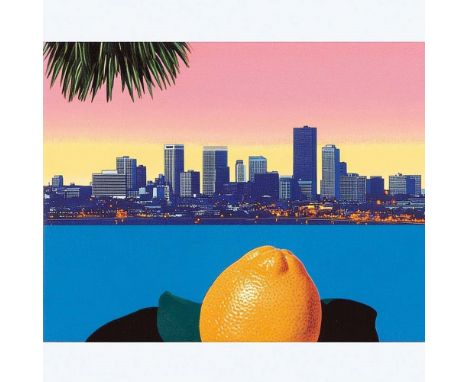 Richard PRINCE (Né en 1994) Tropical City vibes,2023. Sérigraphie couleur sur papier. Signée et numérotée par l’artiste. Edit