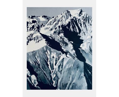 Gerhard RICHTER (Né en 1932) Himalaya,1968/2021. Impression hybride 5 couleurs, signée et numérotée à 500 exemplaires. Editée