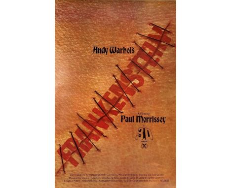 Andy WARHOL (1928-1987), D'après Affiche pour le film Andy Warhol’s Frankenstein par Paul Morrissey ,1974 Epreuve sur papier 