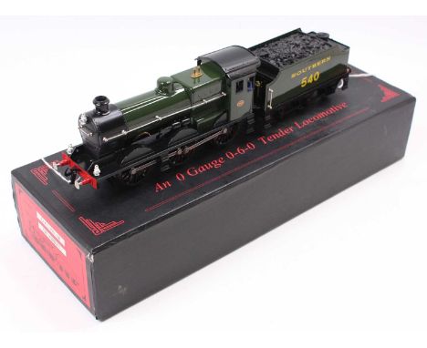 ACE Trains 0-6-0 loco &amp; tender Q class Southern 540 unlined green (NM-BE)