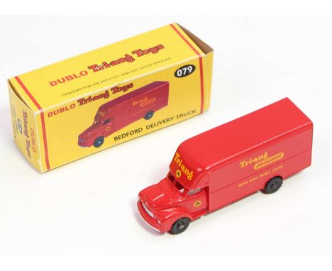 Reproduction Dublo Dinky Toy as 079 Bedford Delivery truck 'Triang Toys' (M-BVG)