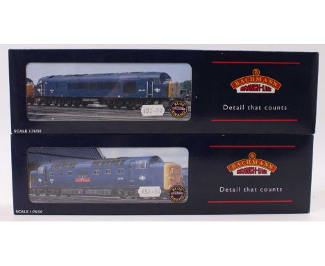 Bachmann Diesel Locomotive 00 Gauge Group, 2 examples to include 32-525 Class 55 Deltic D9004 Queens Own Highlander, and No.3