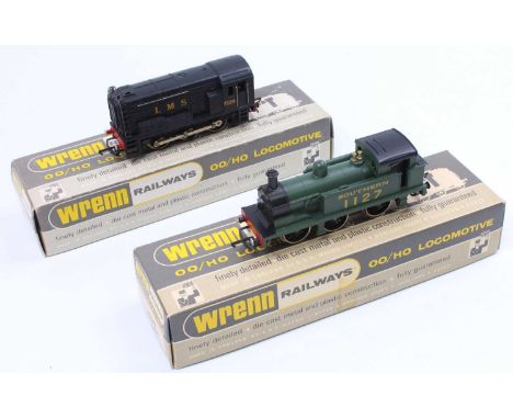 Wrenn Railway W2207 SR green 0-6-0 tank engine No. 1127 with instructions, packer No.2 to box base (NM-BGNM) sold with W2233 