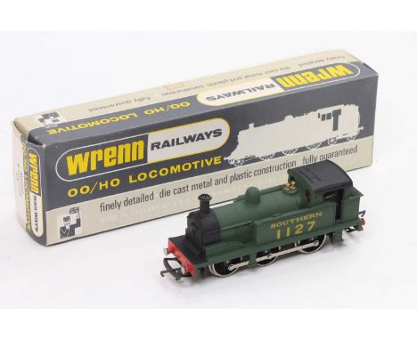 Wrenn W2207 Southern Railway green 0-6-0T No. 1127, with two packing rings and leaflet (M-BNMM)