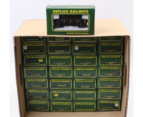 29 boxed Replica Railways 00 Gauge Wagons and Rolling stock, to include GWR Grey 12T Vent Van, No.13082 Esso Tank Wagon, 46T 