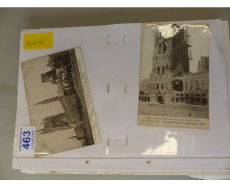 Collection of Military WW1 and WW2 related postcards