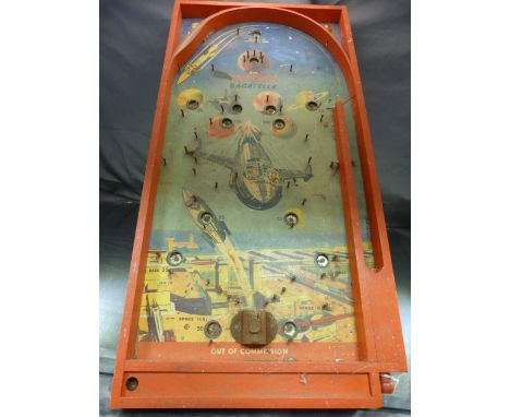 Dan Dare Bagatelle Game with original balls