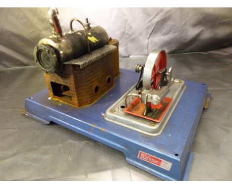 Wilesco Dampfmaschine steam engine in box.
