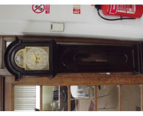 1920's mahogany long case clock with Westminister chime