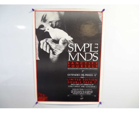 A selection of mixed music posters of various sizes and formats - all rolled - various conditions - 10 in lot to include: MIC