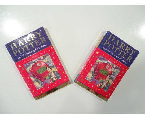 HARRY POTTER - a group of seven books from the HARRY POTTER series - all varying covers and editions, to include - 2 x THE PH