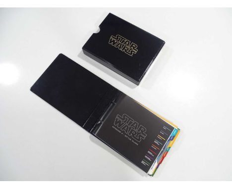 STAR WARS : ATTACK OF THE CLONES (EPISODE II) (2002) STYLE GUIDE - vinyl covered ring binder including details on logos, pack